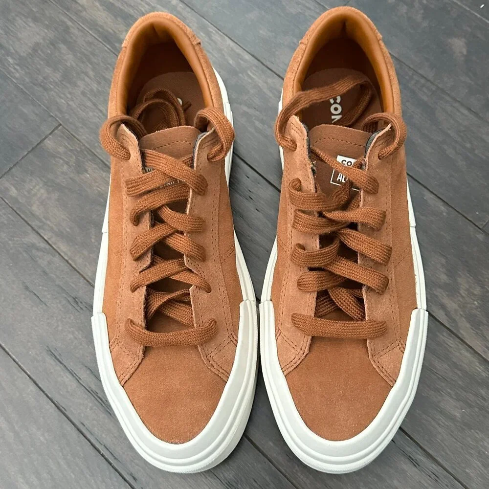 Converse Tan Brown Men's 10 Unisex Platform Shoes NWOT - Picture 3 of 13